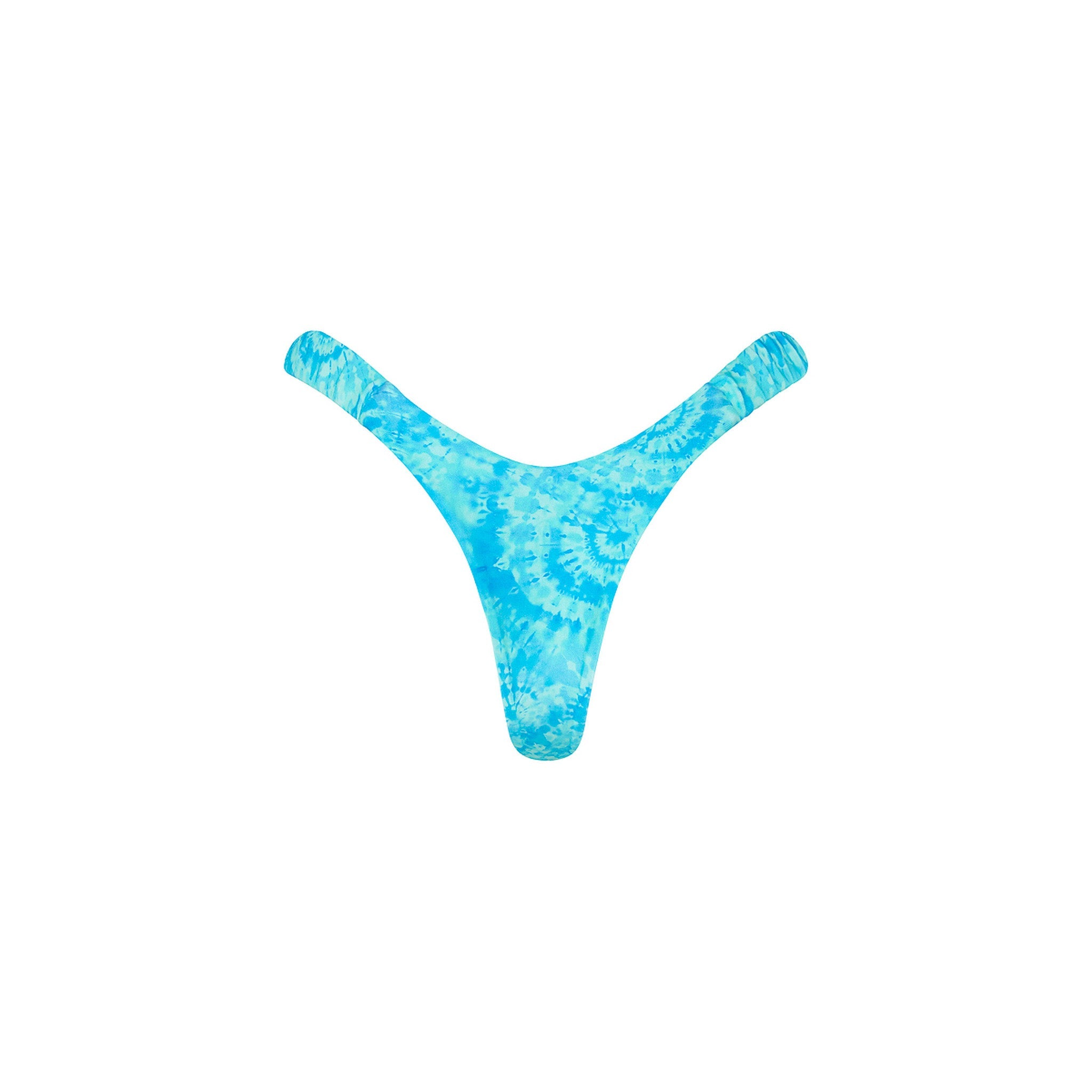 Retro Y Thong Bikini Bottom - Starry Seas