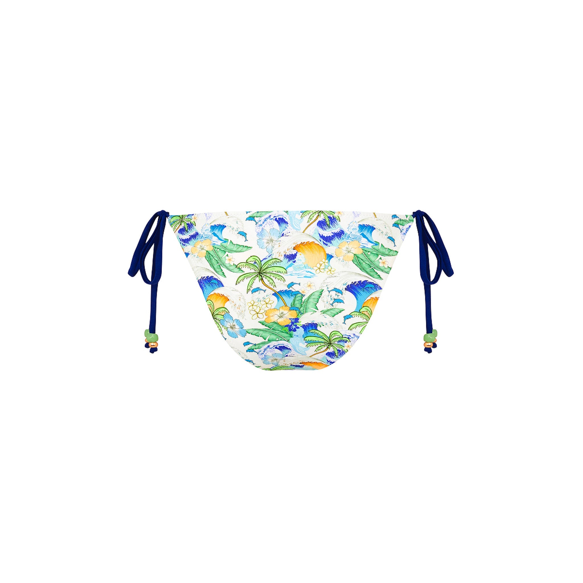 Full Coverage Tie Bikini Bottom - Blue Crush