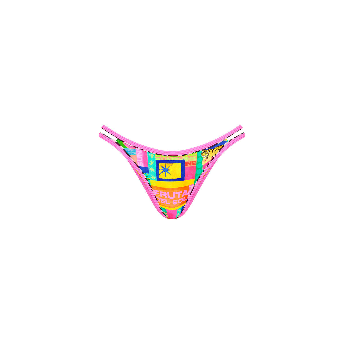 Double Bind Twin Strap Bikini Bottom - Sun Honey