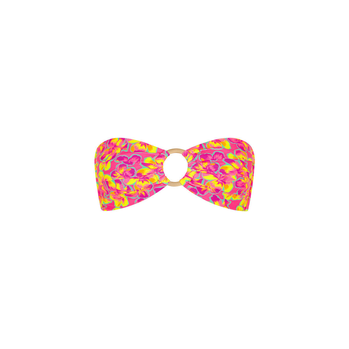 Strapless Bandeau Bikini Top - Sun Pop