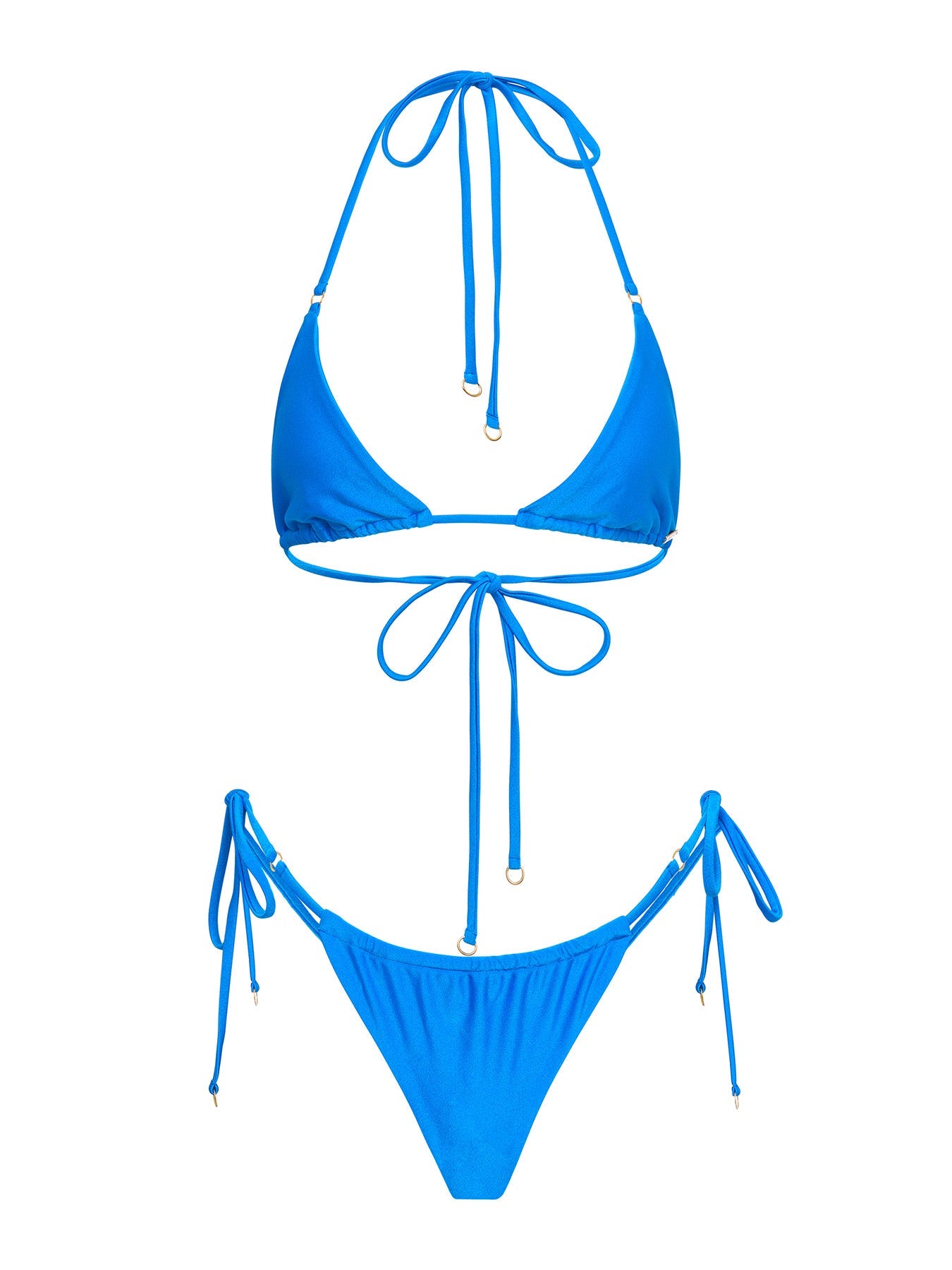 POSITANO - Adjustable Bottom • Shiny Azure