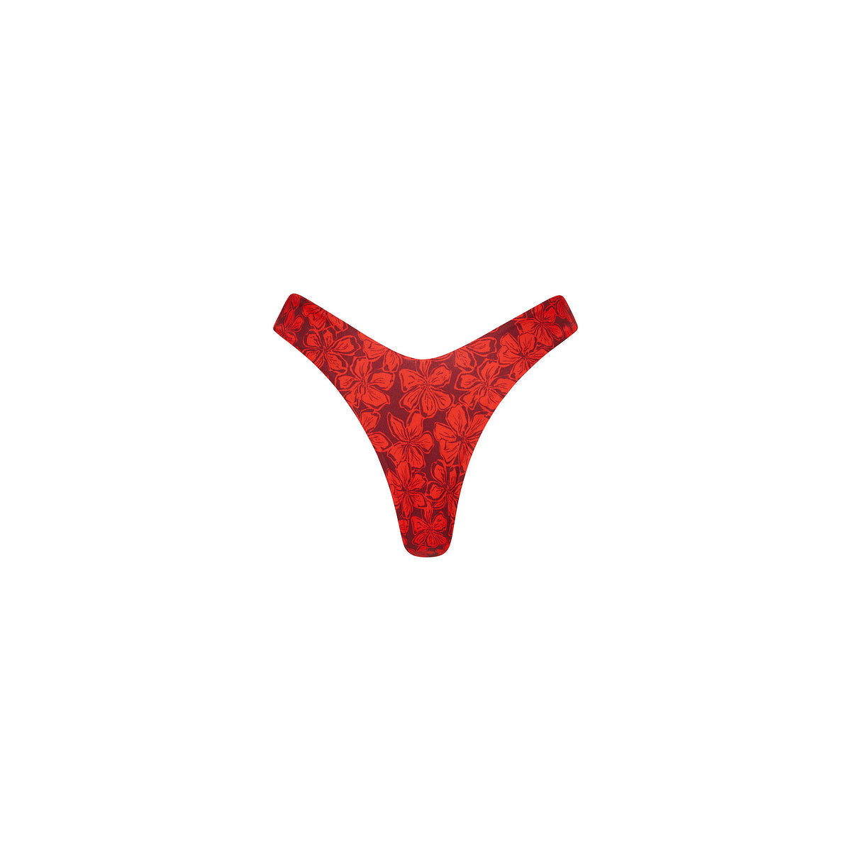 Y Cheeky Bikini Bottom - Sassy Sangria