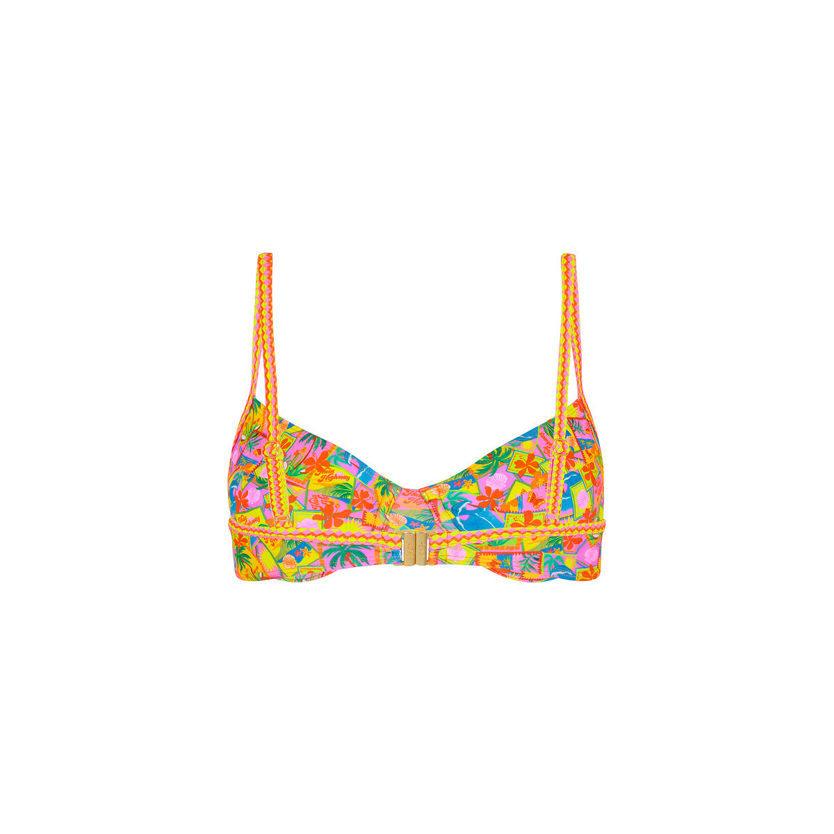 Ditzy Underwire Bra Bikini Top - Sunshine Snaps