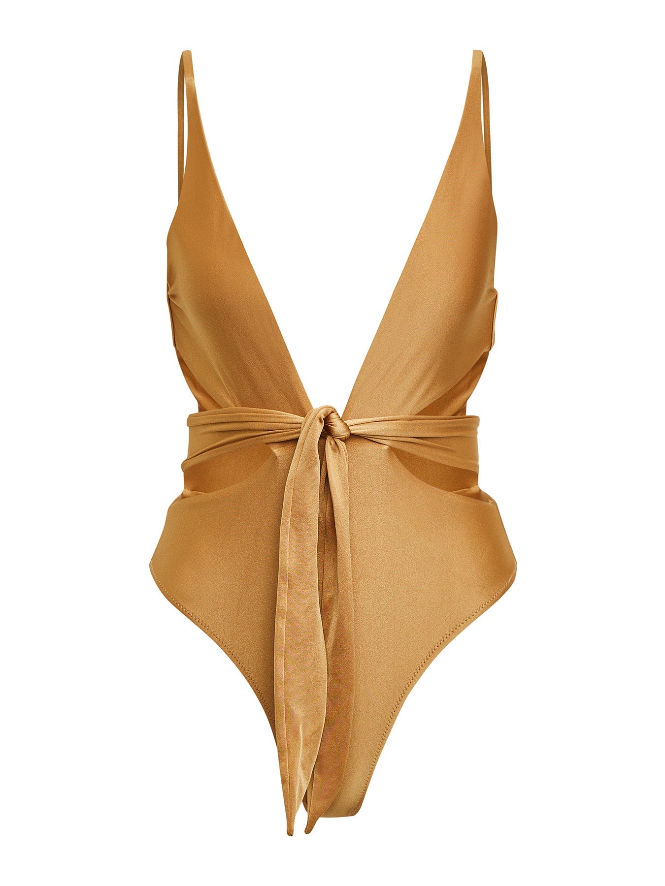 SHOWTIME - Cutout One Piece • Glazed Sand