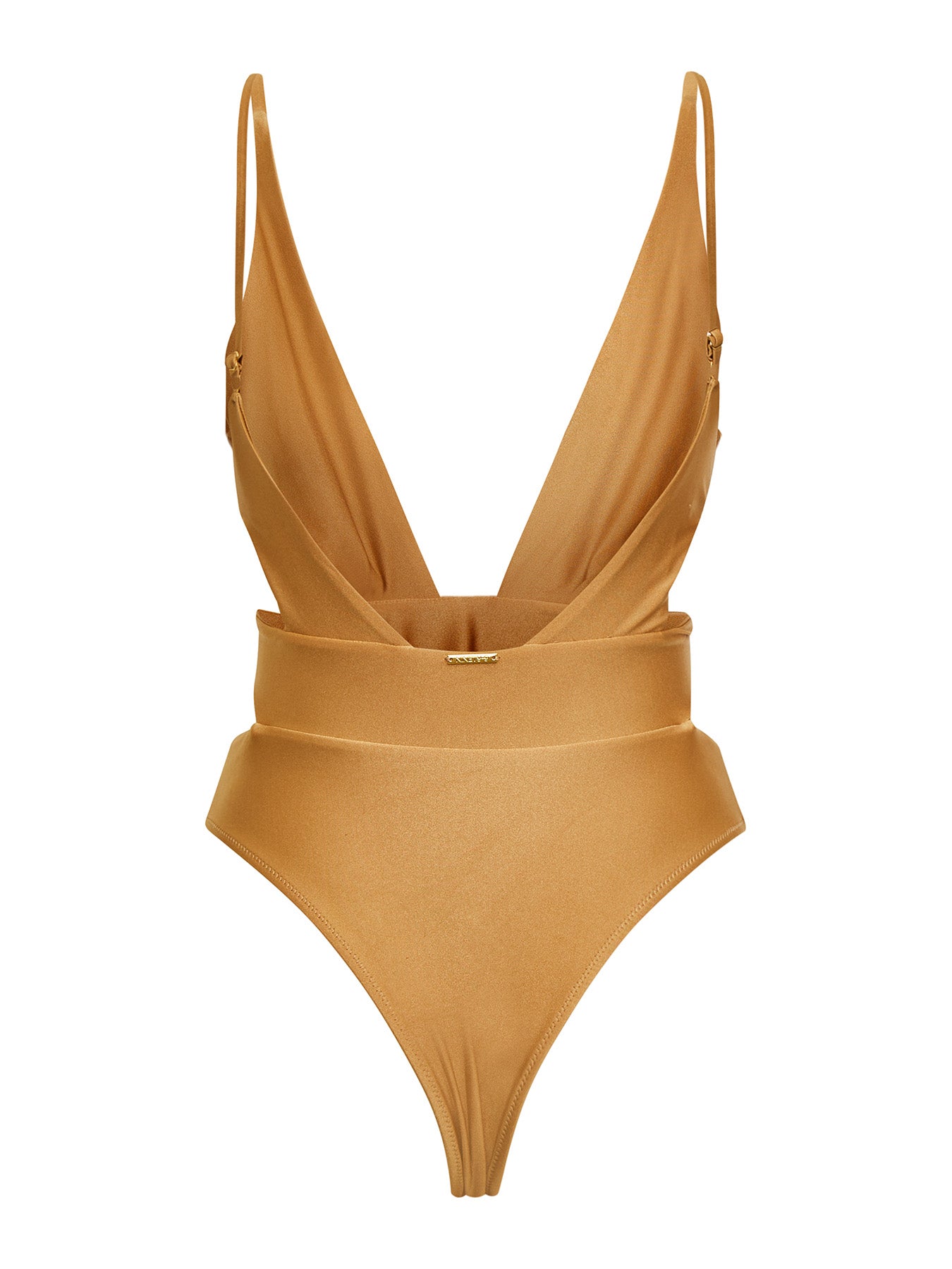 SHOWTIME - Cutout One Piece • Glazed Sand
