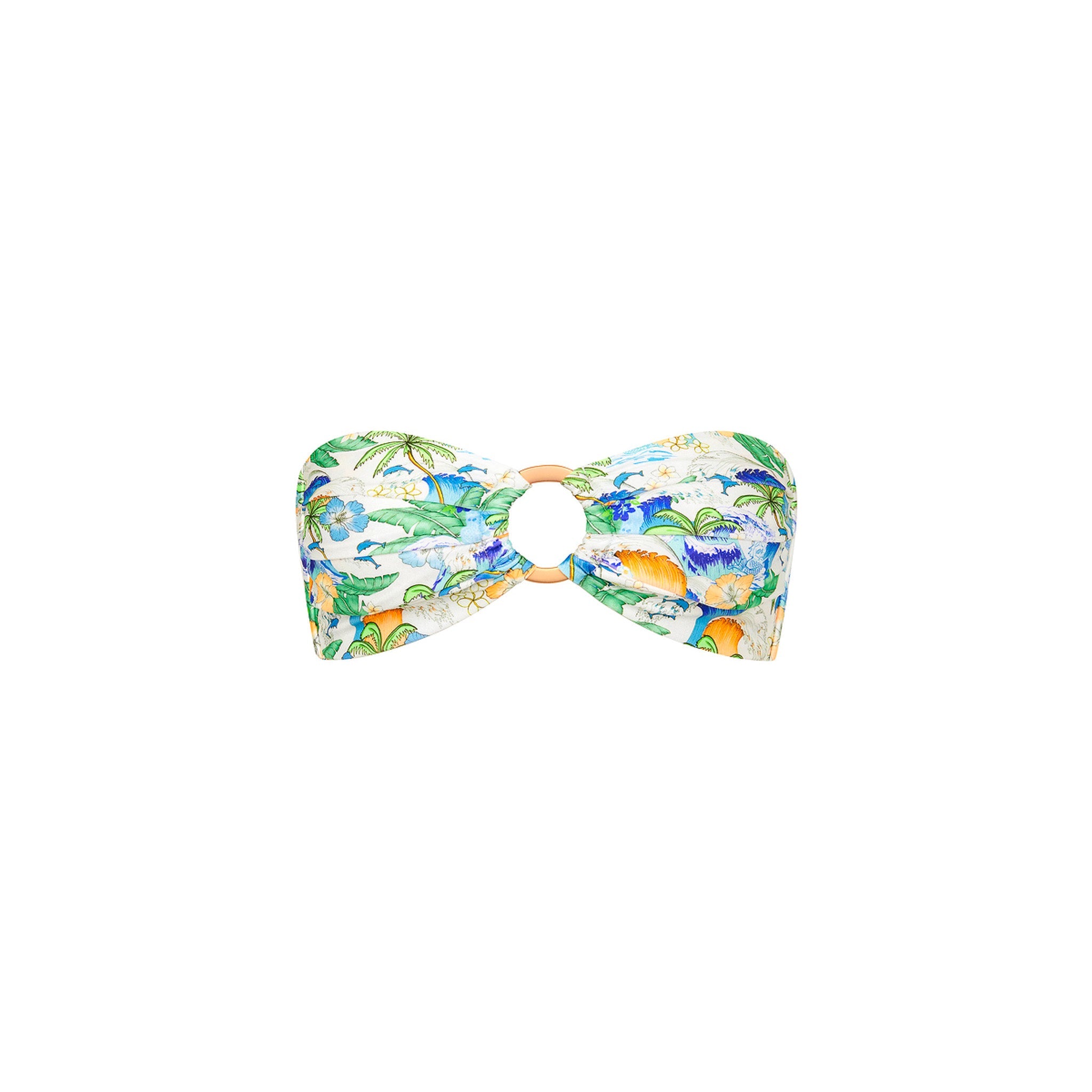 Strapless Bandeau Bikini Top - Blue Crush