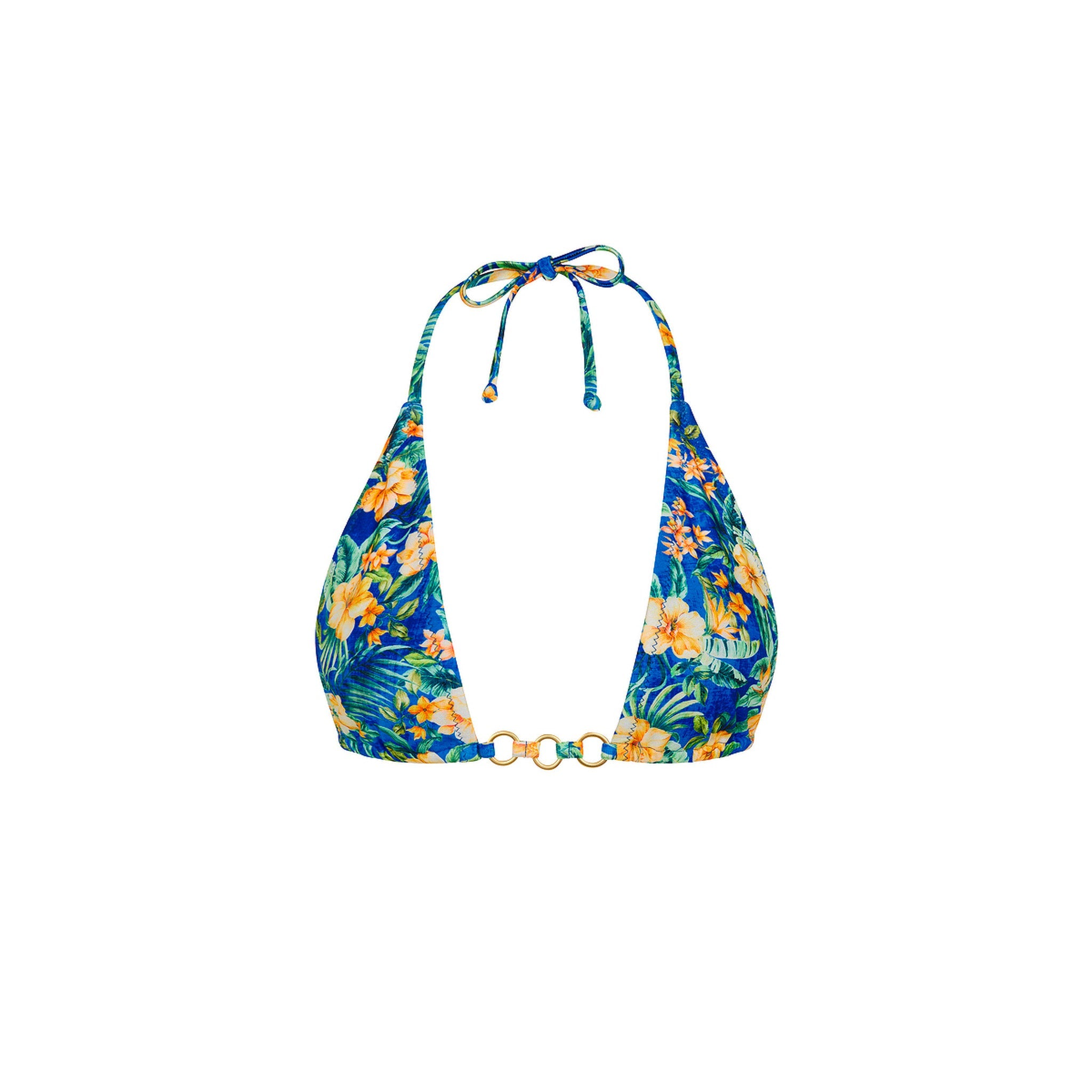 Trio Ring Triangle Bikini Top - Tropez Tides