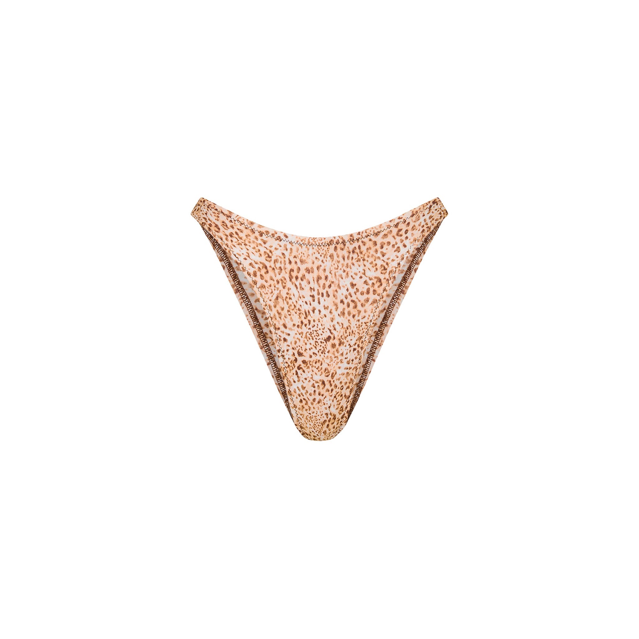 High Leg Vintage Bikini Bottom - Wild Skies