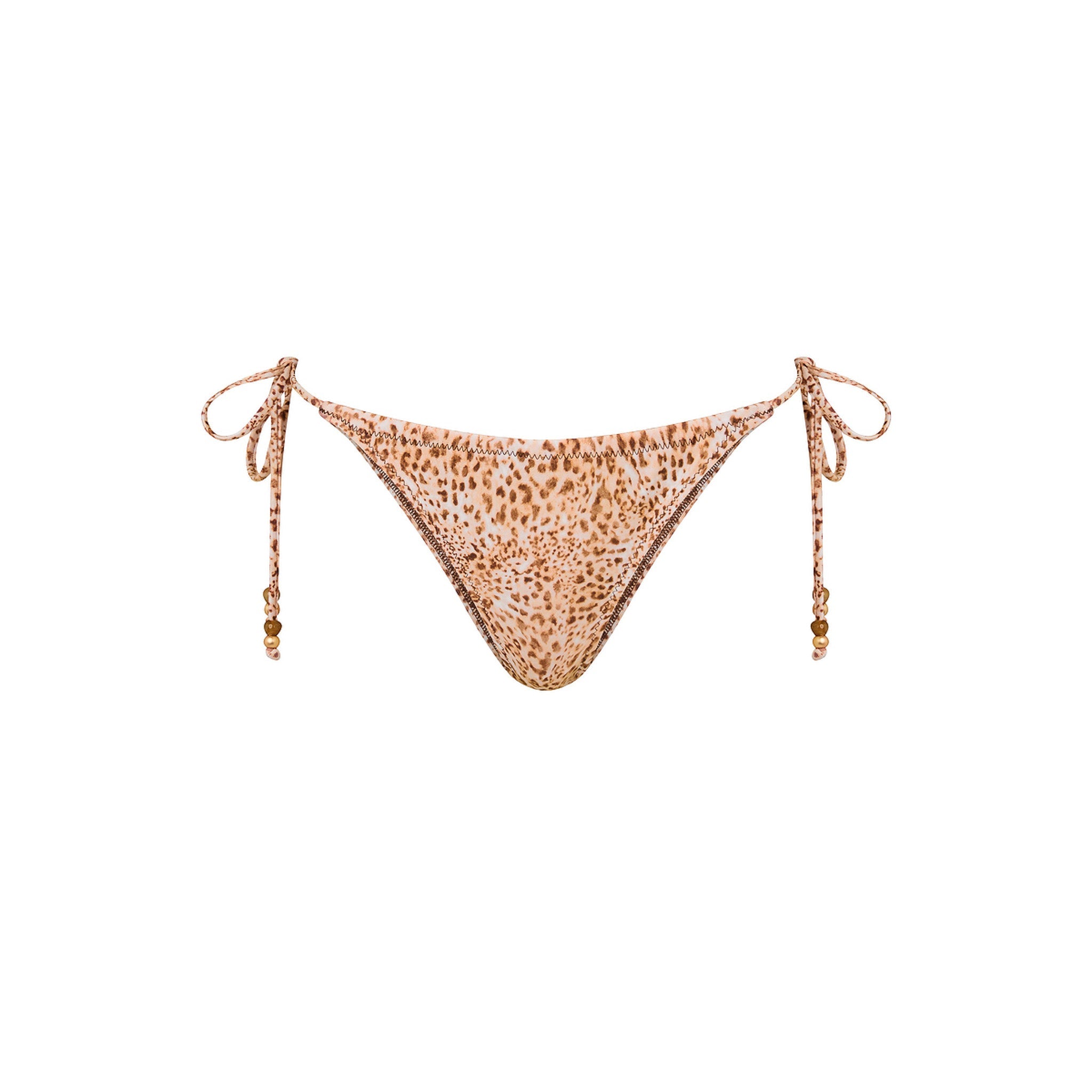 Full Coverage Tie Bikini Bottom - Wild Skies