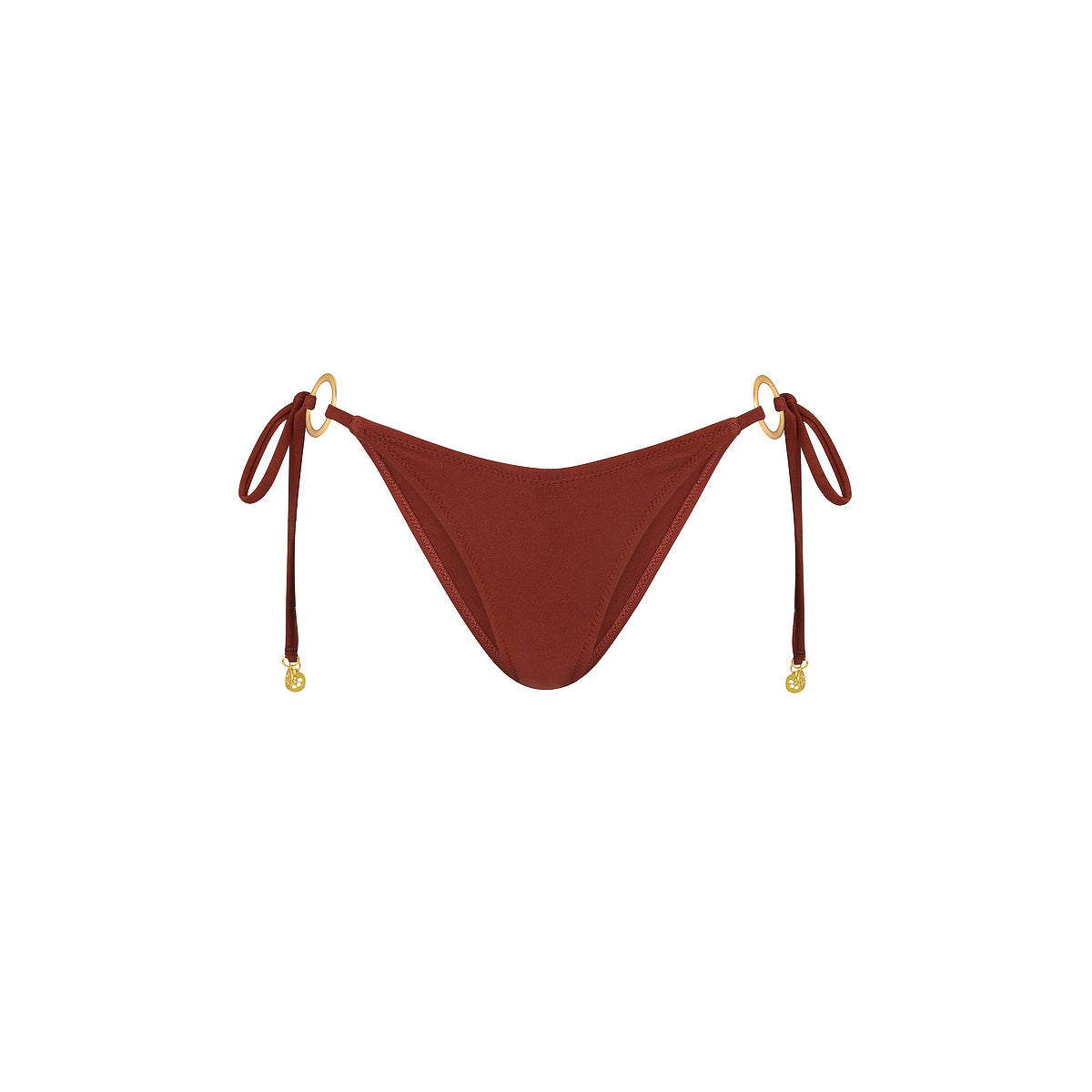 Ring Cheeky Tie Bikini Bottom - Cinnamon Sugar