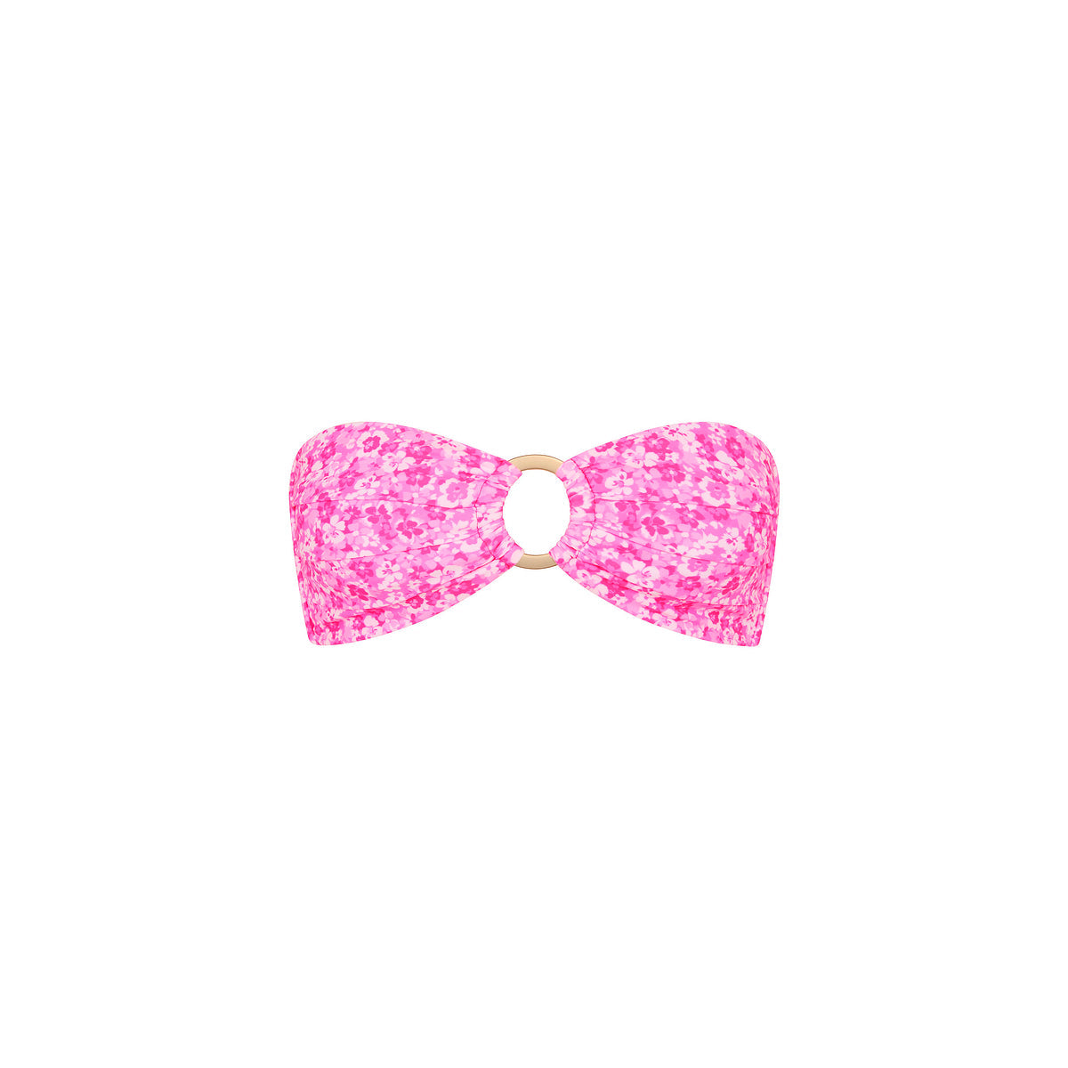 Strapless Bandeau Bikini Top - Berry Burst