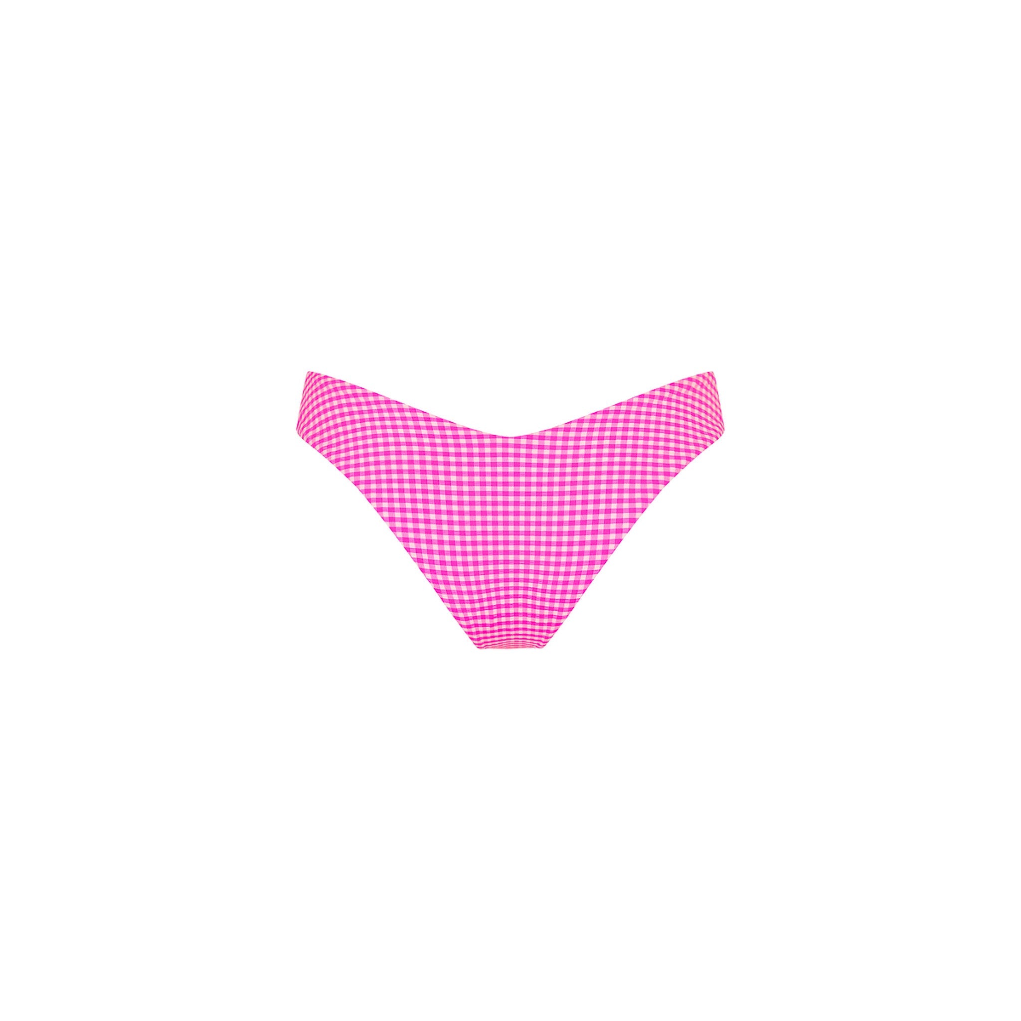 Cheeky V Bikini Bottom - Pink Diva