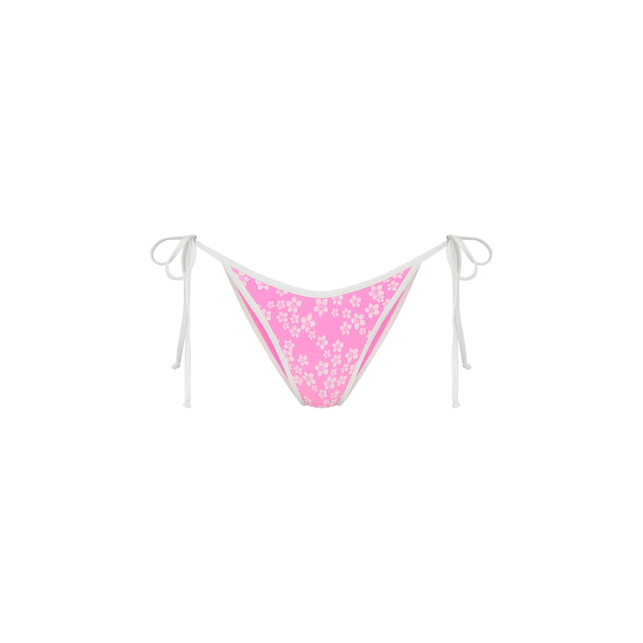 Bind Dipped Cheeky Tie Bikini Bottom - Sugar Sprinkle
