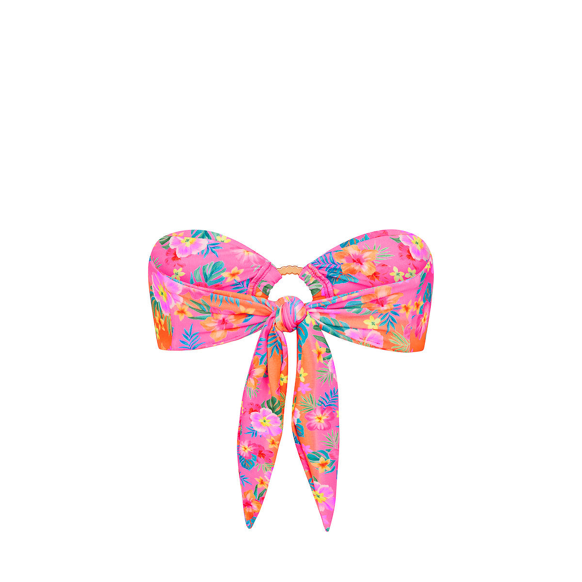 Strapless Bandeau Bikini Top - Summer Glow