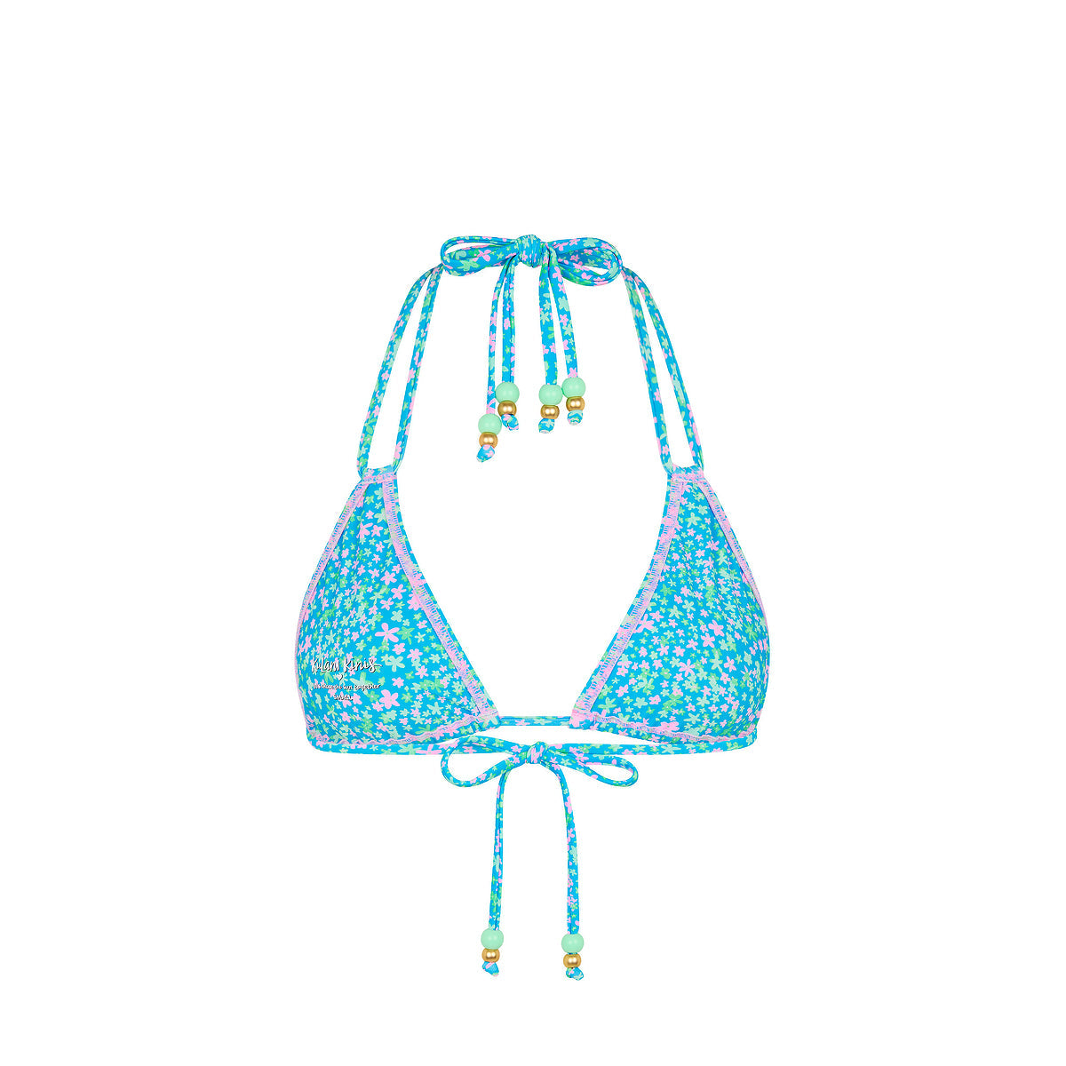 Halter Bralette Bikini Top - Ocean Kisses