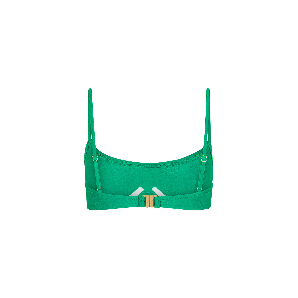 Invisible Underwire Crop Bikini Top - Island Lush
