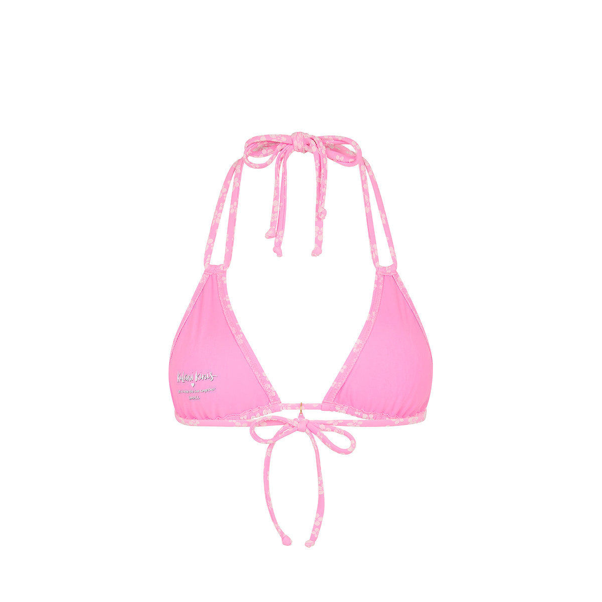 Halter Bralette Bikini Top - Sugar Sprinkle