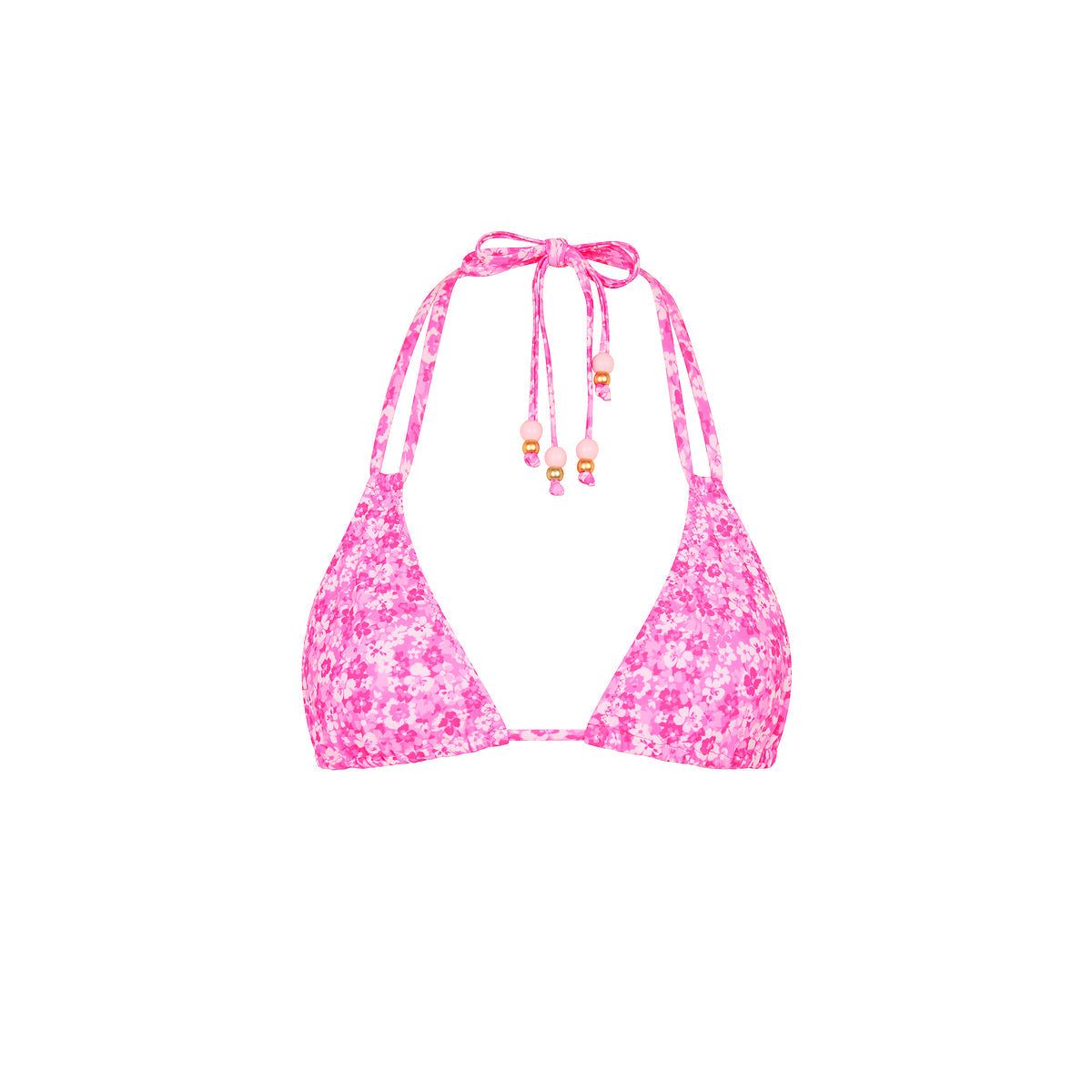 Halter Bralette Bikini Top - Berry Burst