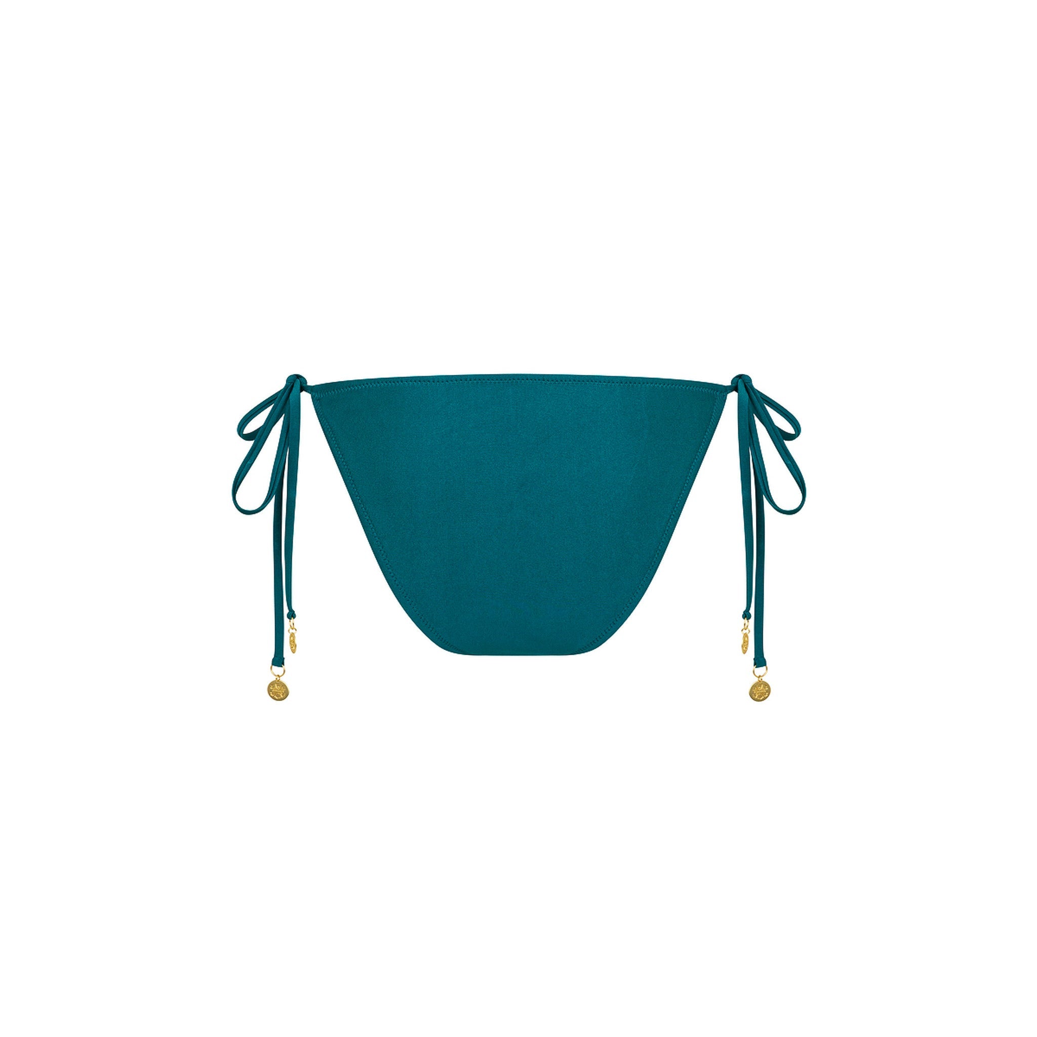Full Coverage Tie Bikini Bottom - Laguna Haze