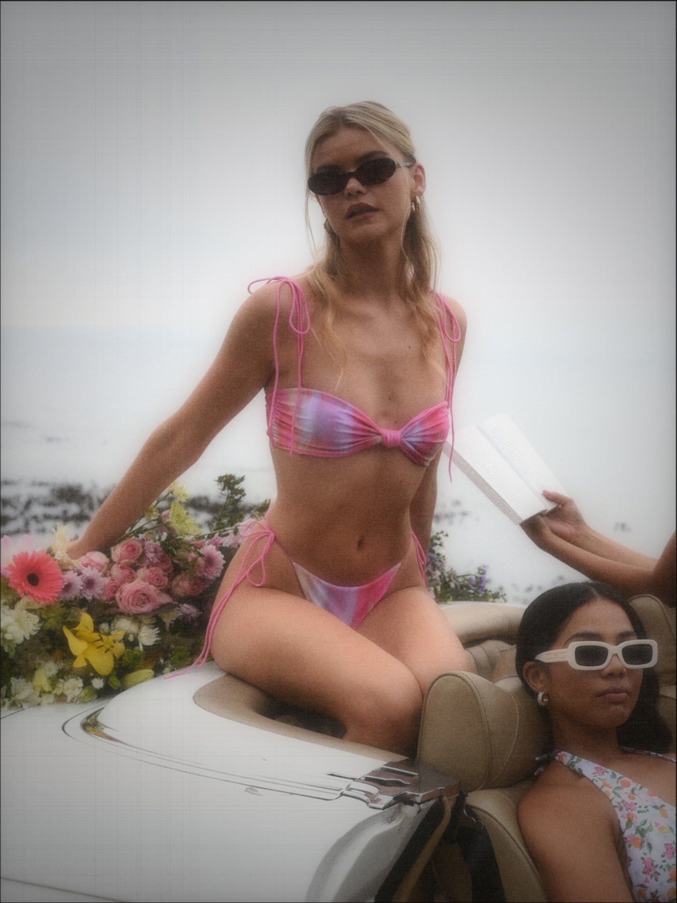 DAYDREAM - Reversible Teeny Top • Pink Watercolor