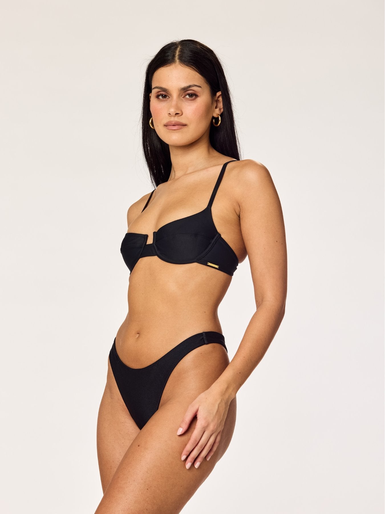 BLOOM - Thong Bottom • Shiny Black