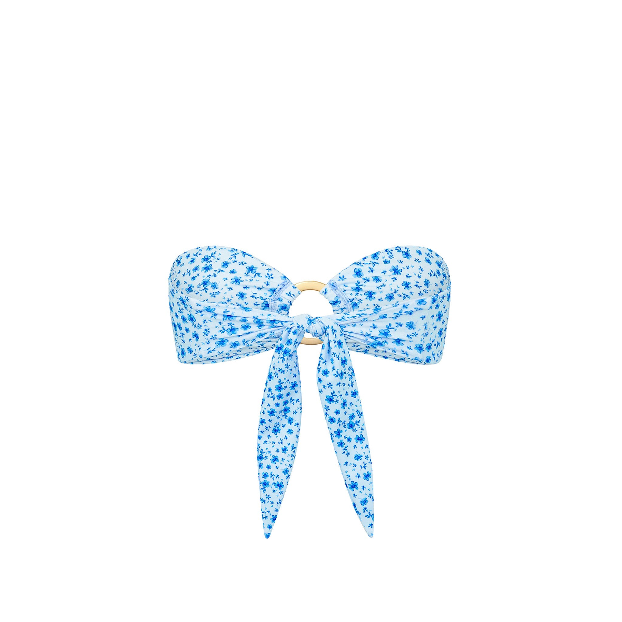 Strapless Bandeau Bikini Top - Dream Flower