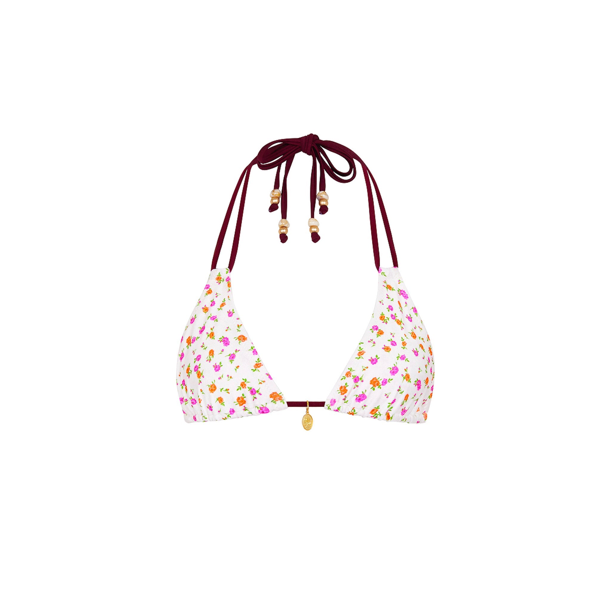 Halter Bralette Bikini Top - Rosie Posie