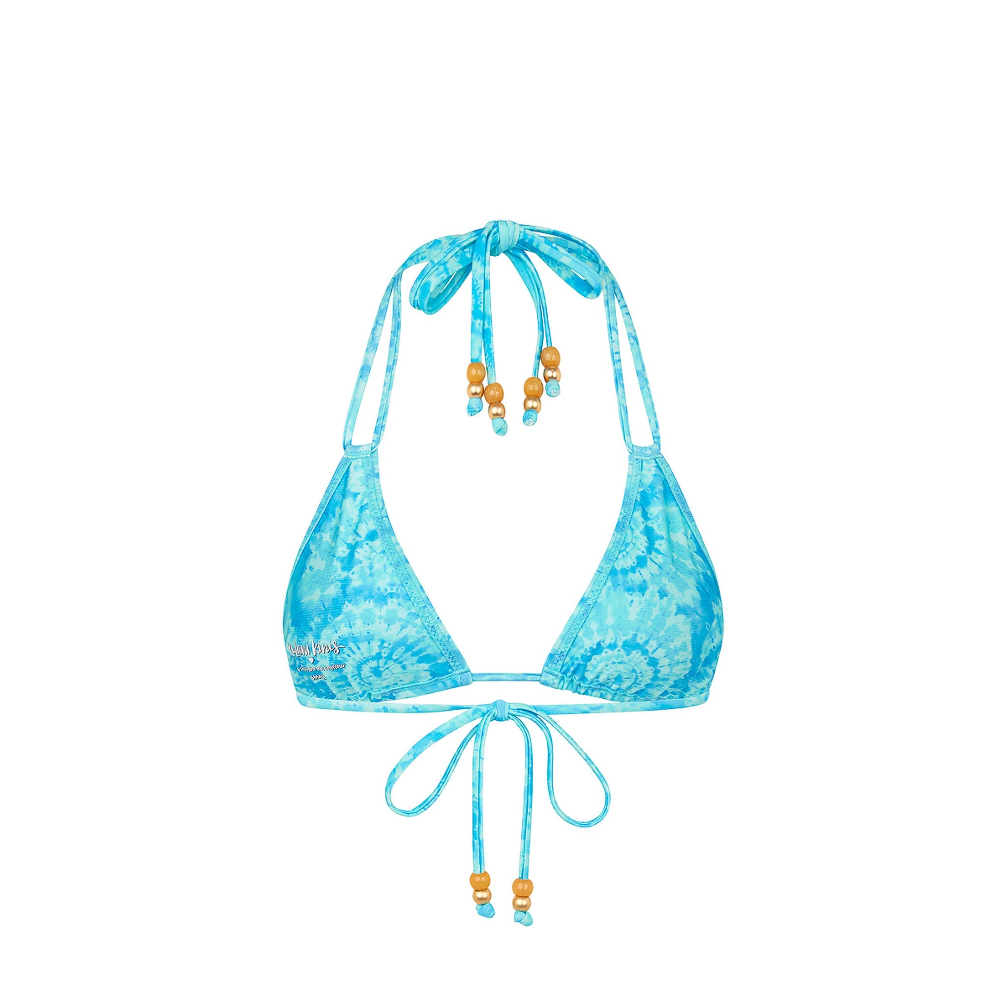 Halter Bralette Bikini Top - Starry Seas